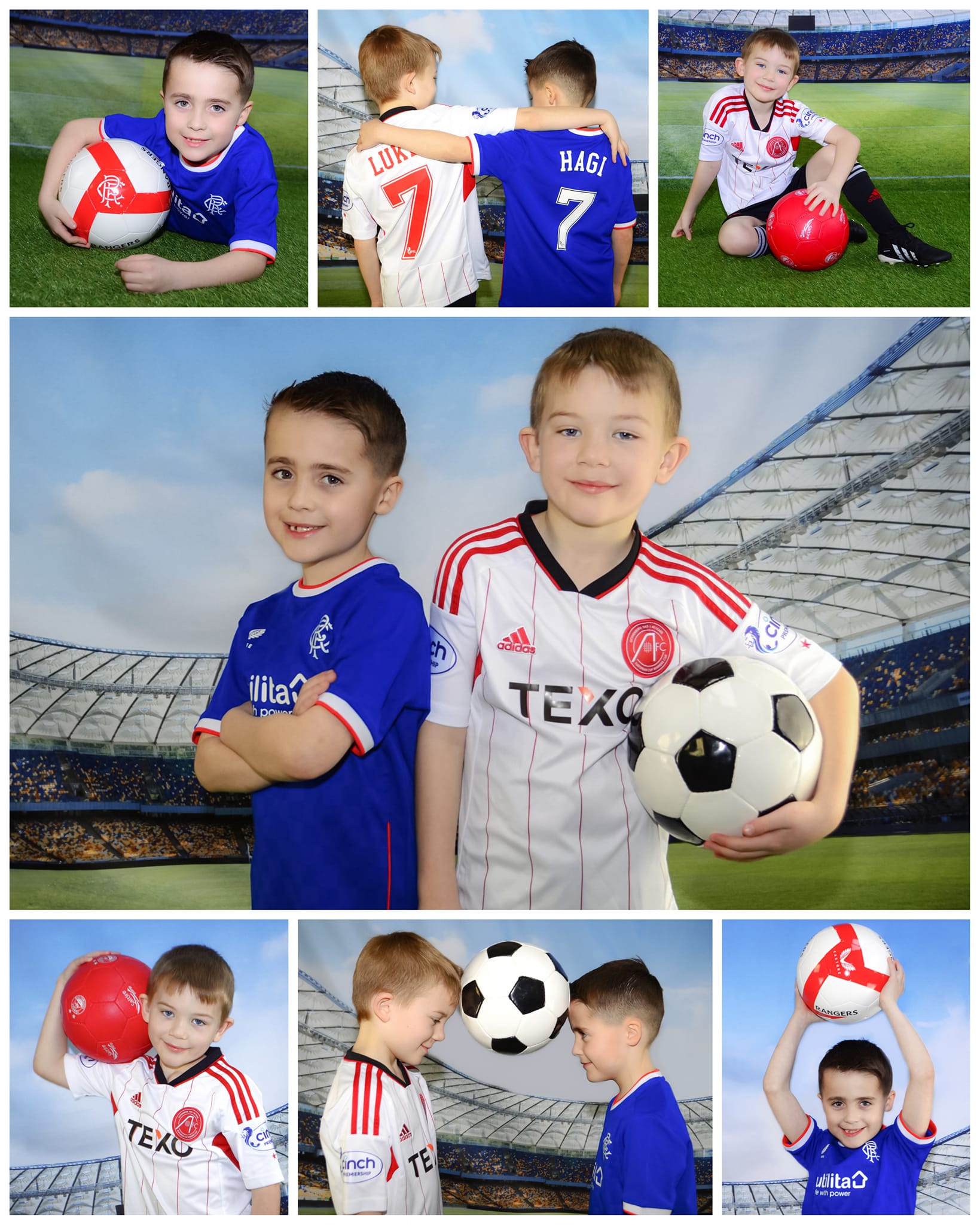 Football Field Green Grass Sports Photography Backdrop UK M062