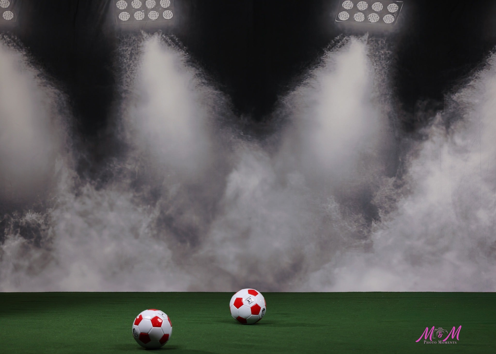 Sports Backdrop Ideas Indoor Arena Lights Smoke Backdrop UK CSH4-364