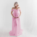 Portrait 2-in-1 Stretch Floor Length Maternity Photography Dress RB7