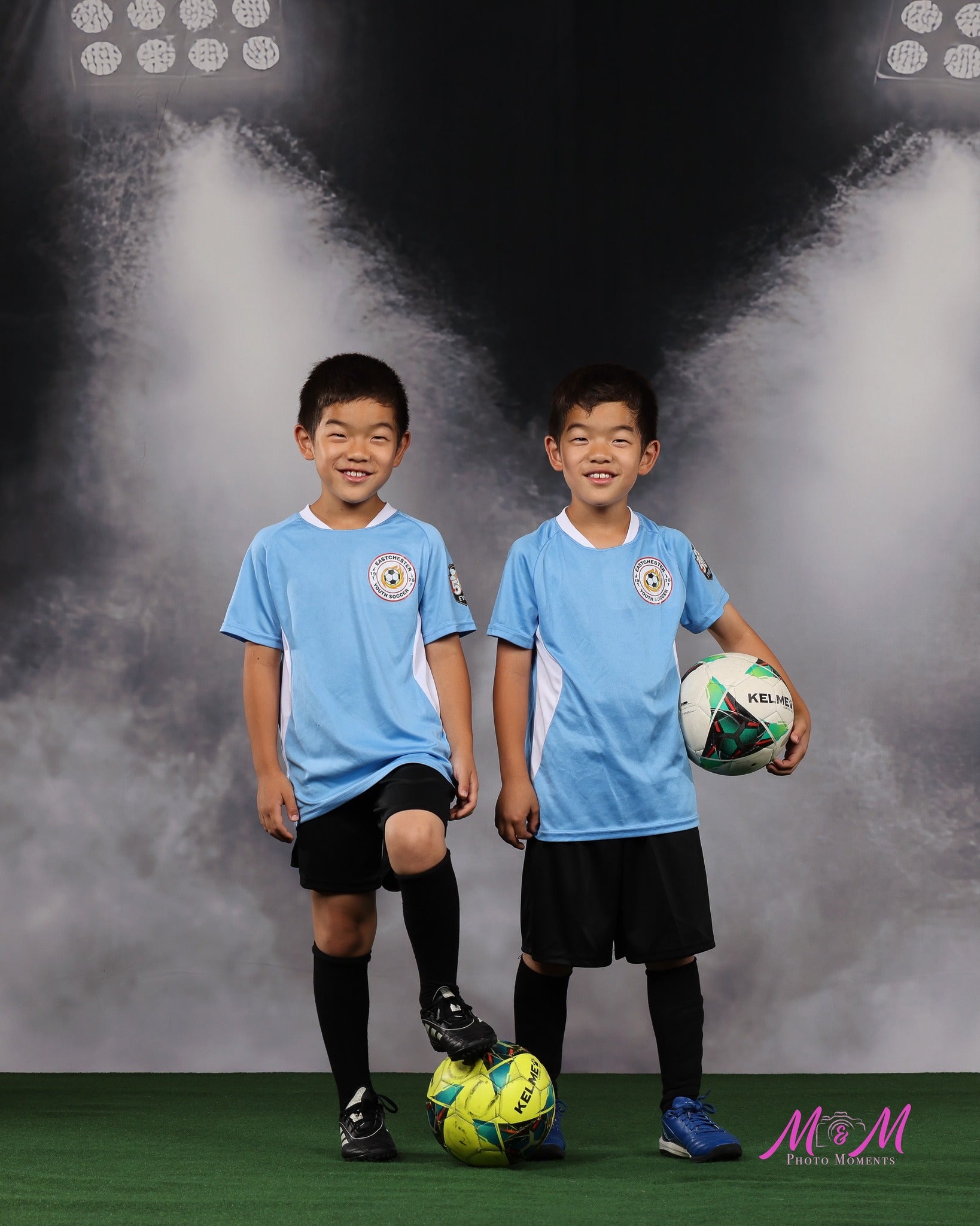 Sports Backdrop Ideas Indoor Arena Lights Smoke Backdrop UK CSH4-364