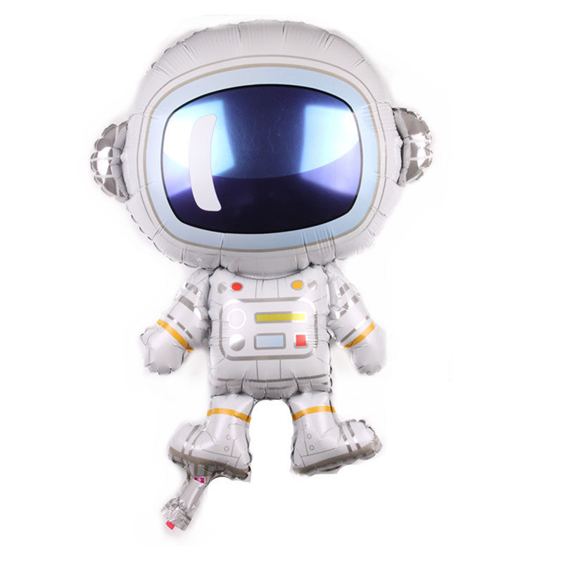 Astronaut Rocket Kids Party Decoration Aluminum Film Balloon BA1