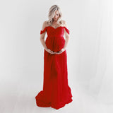 Portrait 2-in-1 Stretch Floor Length Maternity Photography Dress RB7