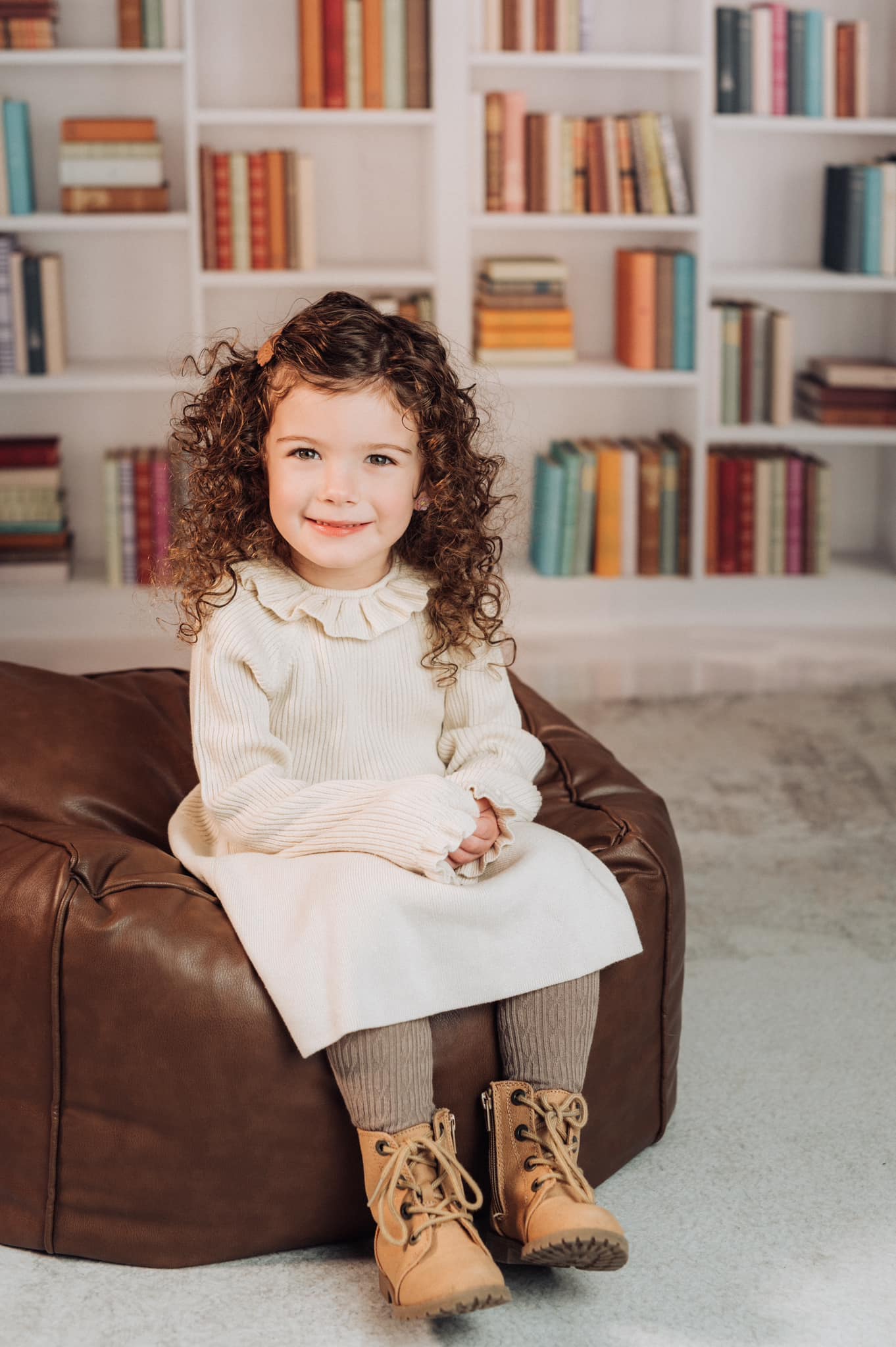 Bookshelf  backdrop UK for School Photography GX-1029