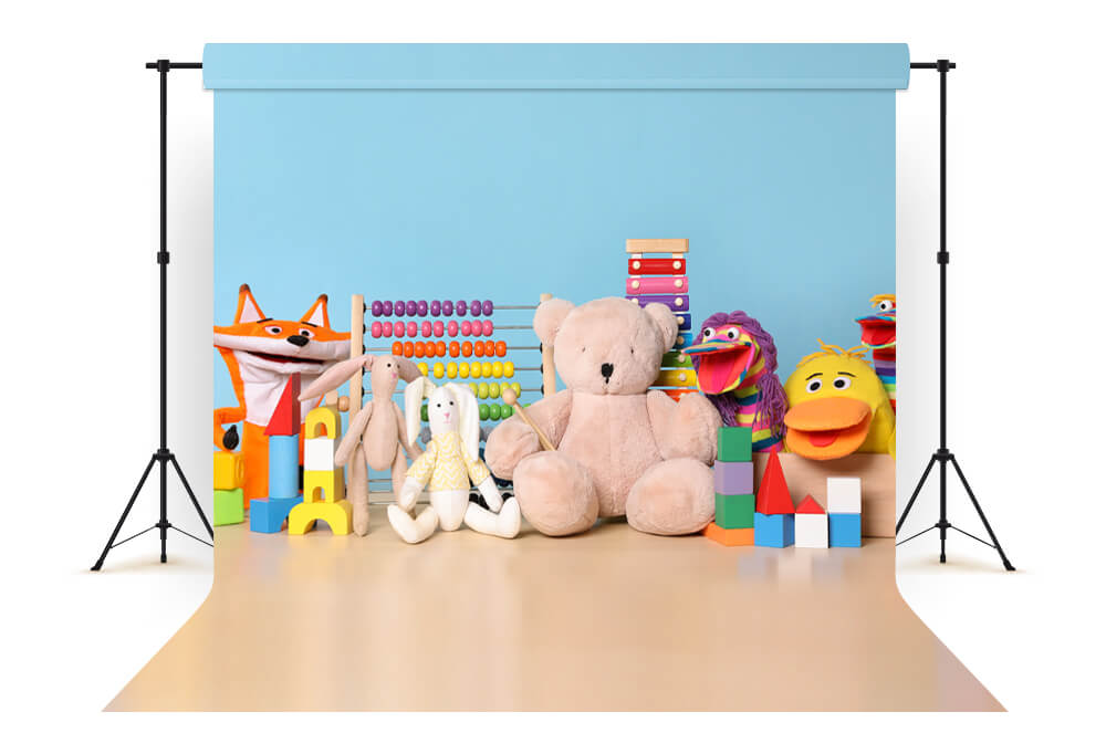 Toys Abacus Decor Back to School Backdrop UK M5-90