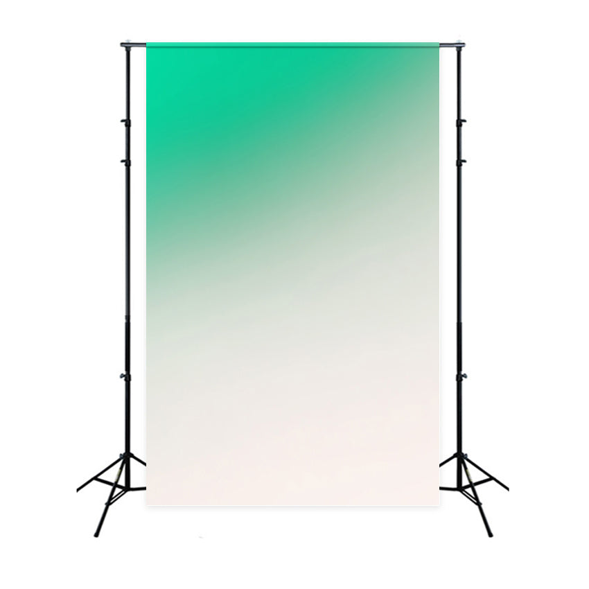 Portrait Gradient Backdrop Green Photography Backdrop UK BRP-11-600