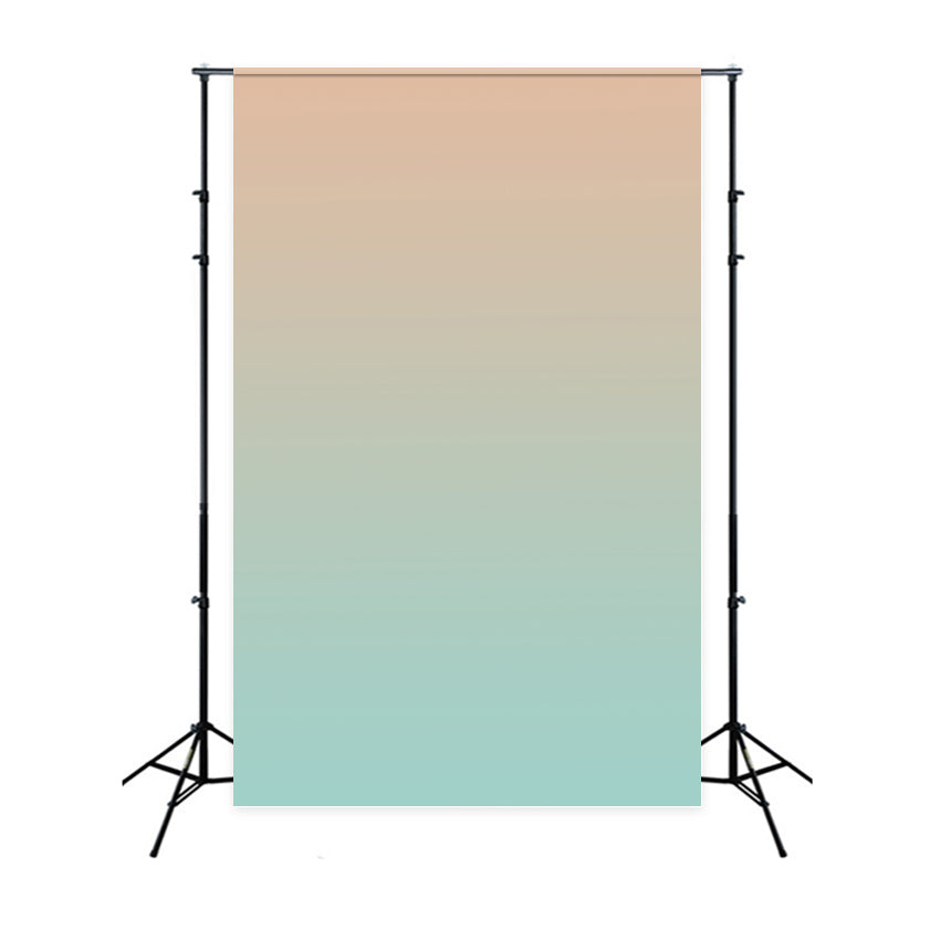 Portrait Photography Backdrop Gradient Blush Green Studio Backdrop UK BRP-11-604