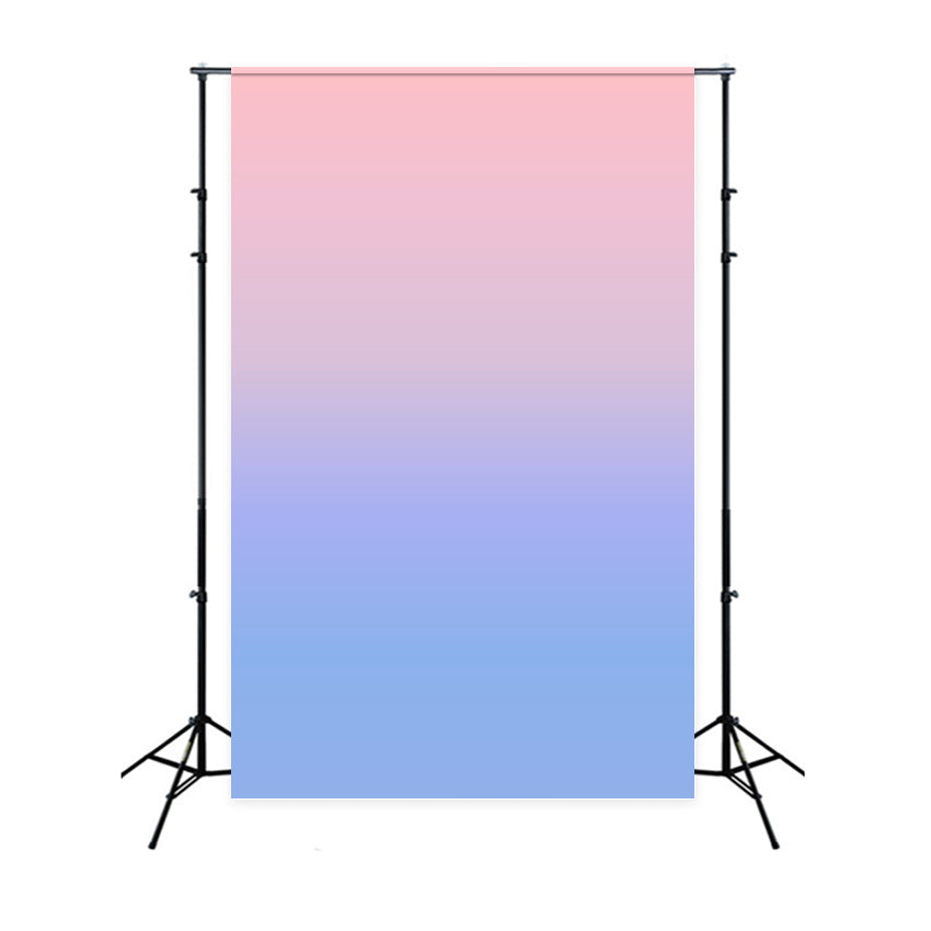 Photography Portrait Backdrop Pastel Pink Blue Gradient Backdrop UK BRP-11-610