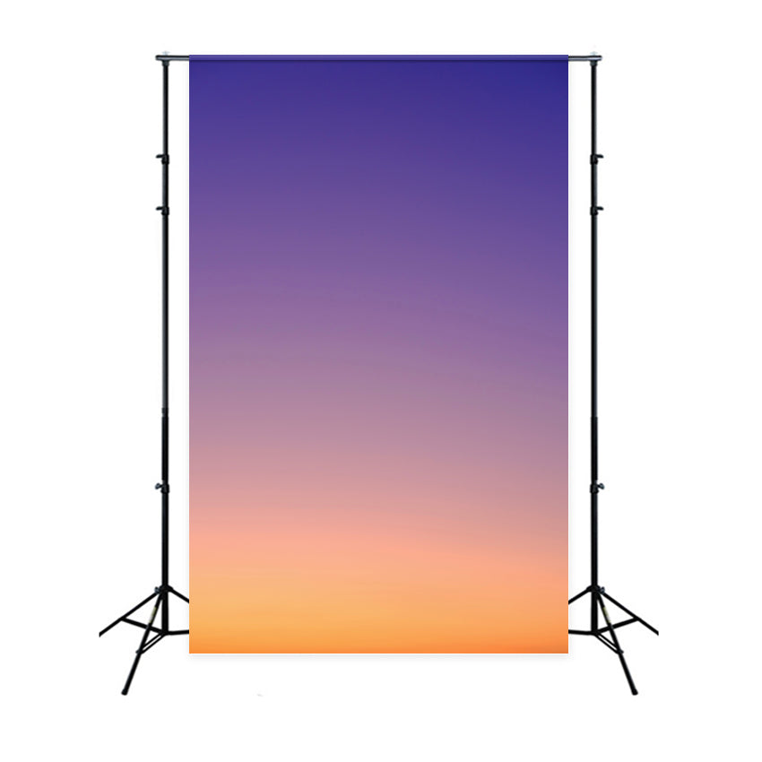 Portrait Studio Backdrop Gradient Orange Purple Fade Backdrop UK BRP-11-611