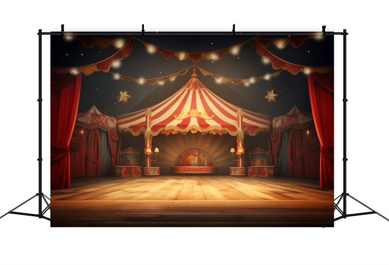 Circus Backdrop Ideas Carnival Tent Bright Stars Backdrop UK BRP1-176