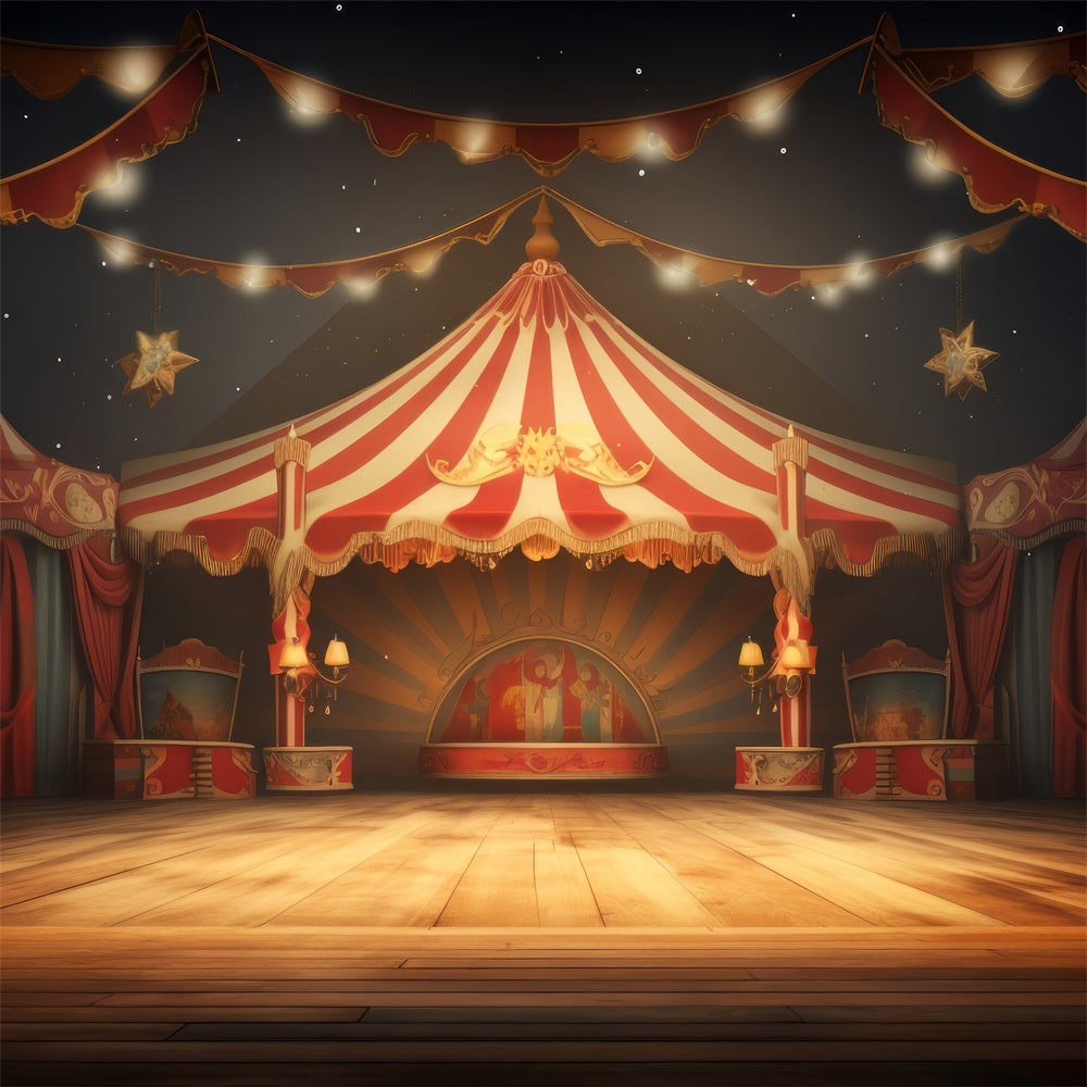 Circus Backdrop Ideas Carnival Tent Bright Stars Backdrop UK BRP1-176