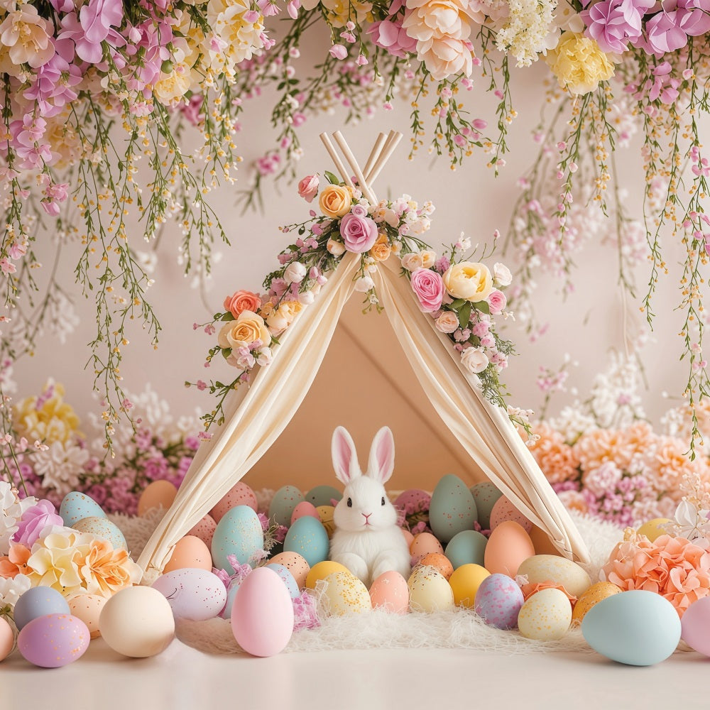 Easter Backdrops Photography Egg Bunny Paradise Backdrop UK BRP1-212