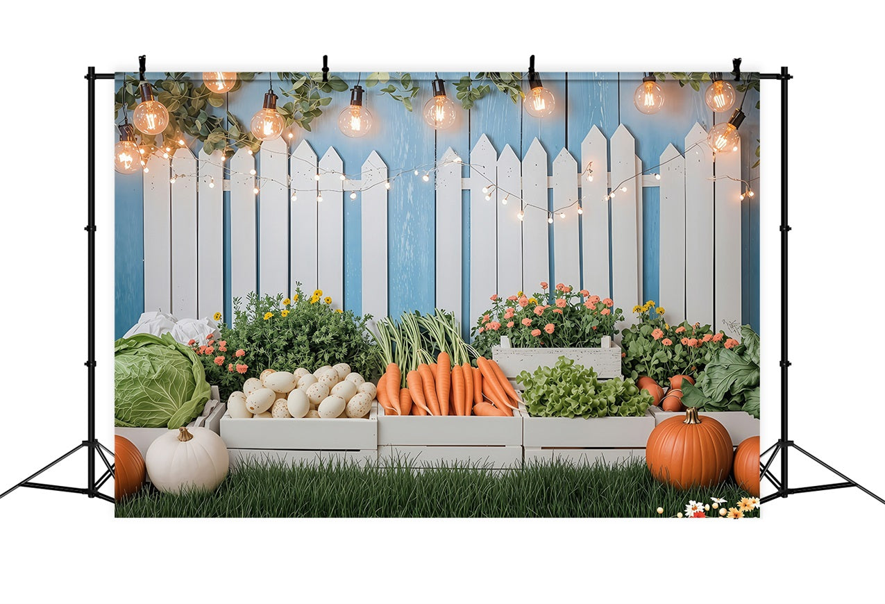 Photo Backdrops For Easter Fresh Produce Bunny Haven Backdrop UK BRP1-231