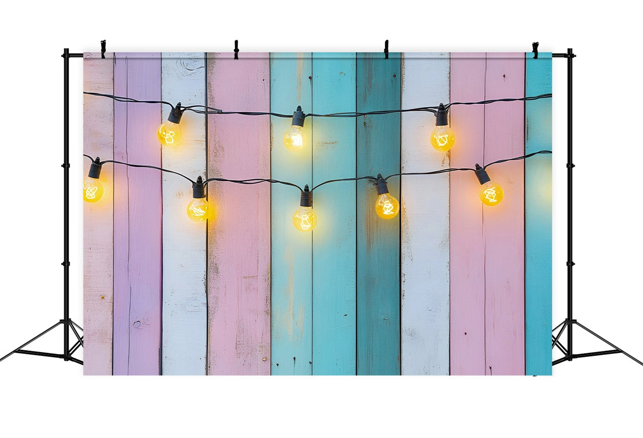 Easter Backdrops Photography Rustic Spring Pastel Wood Backdrop UK BRP1-290