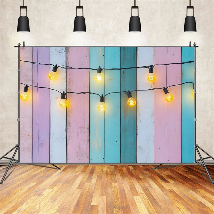 Easter Backdrops Photography Rustic Spring Pastel Wood Backdrop UK BRP1-290