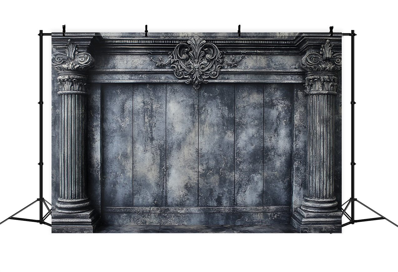 Boudoir Backdrop Ideas Elegant Textured Columns Wall Backdrop UK BRP1-447