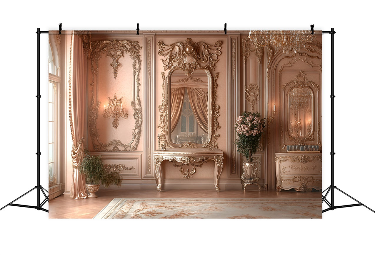 Boudoir Backdrop Ideas Vintage French Room Floral Backdrop UK BRP1-451