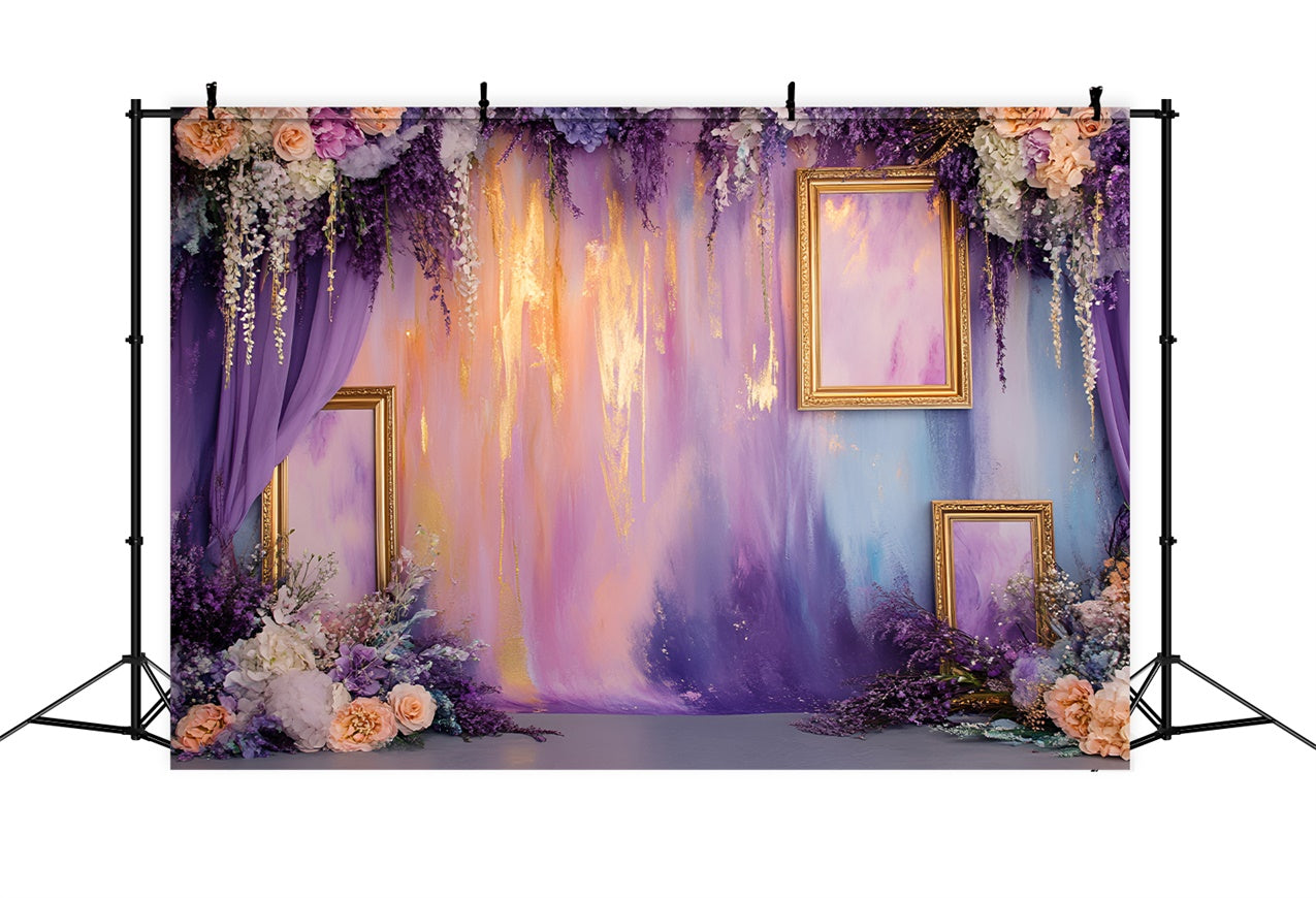 Boudoir Photo Backdrops Floral Arrangements Dreamy Pastels Backdrop UK BRP1-482