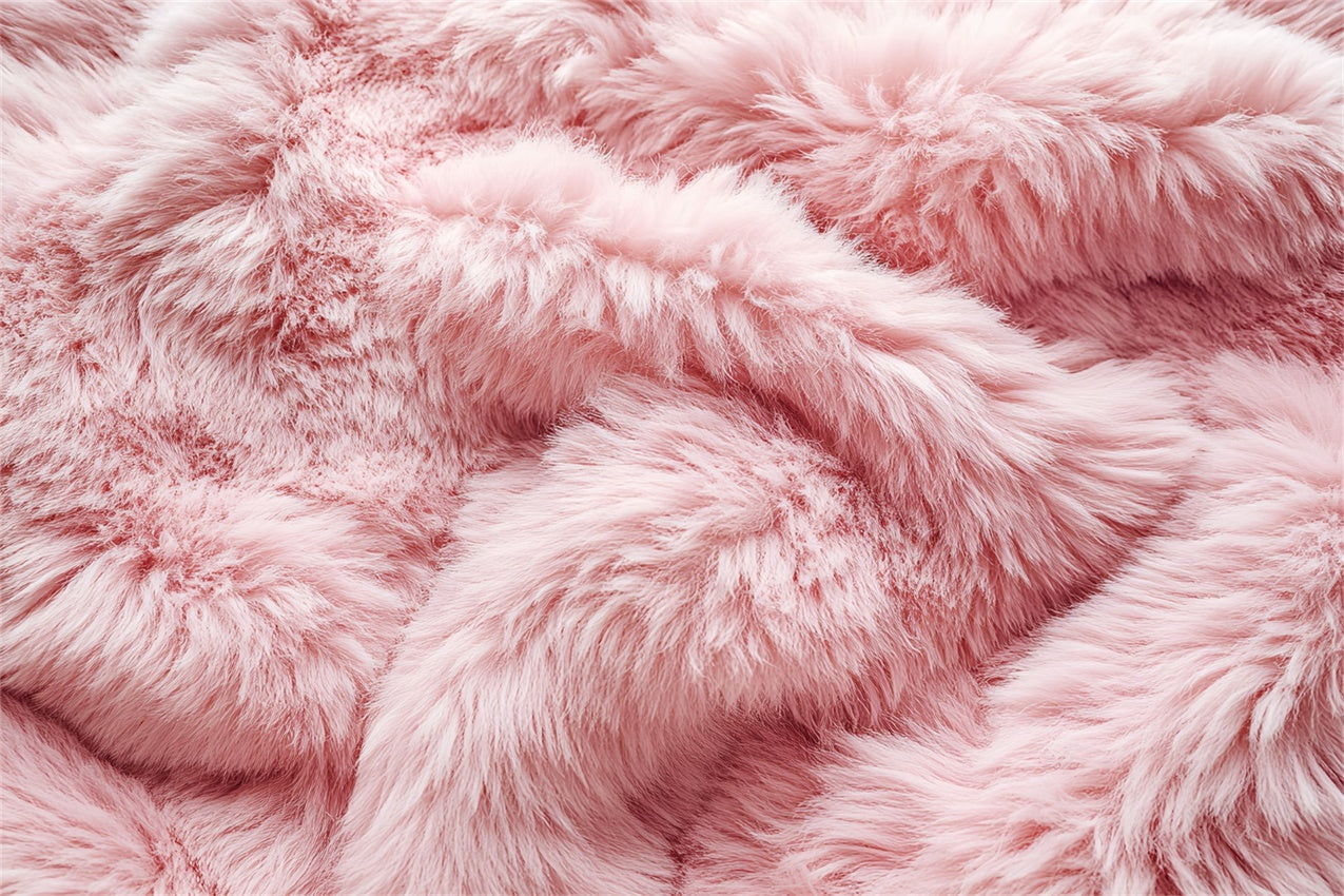 Photo Backdrop Floor Fluffy Pink Layers Fabric Floor Backdrop UK BRP1-53