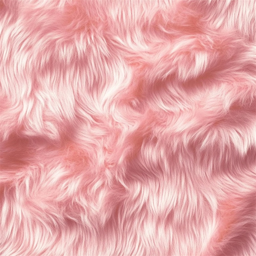 Backdrops With Floors Plush Feathered Pink Fabric Floor Backdrop UK BRP1-56