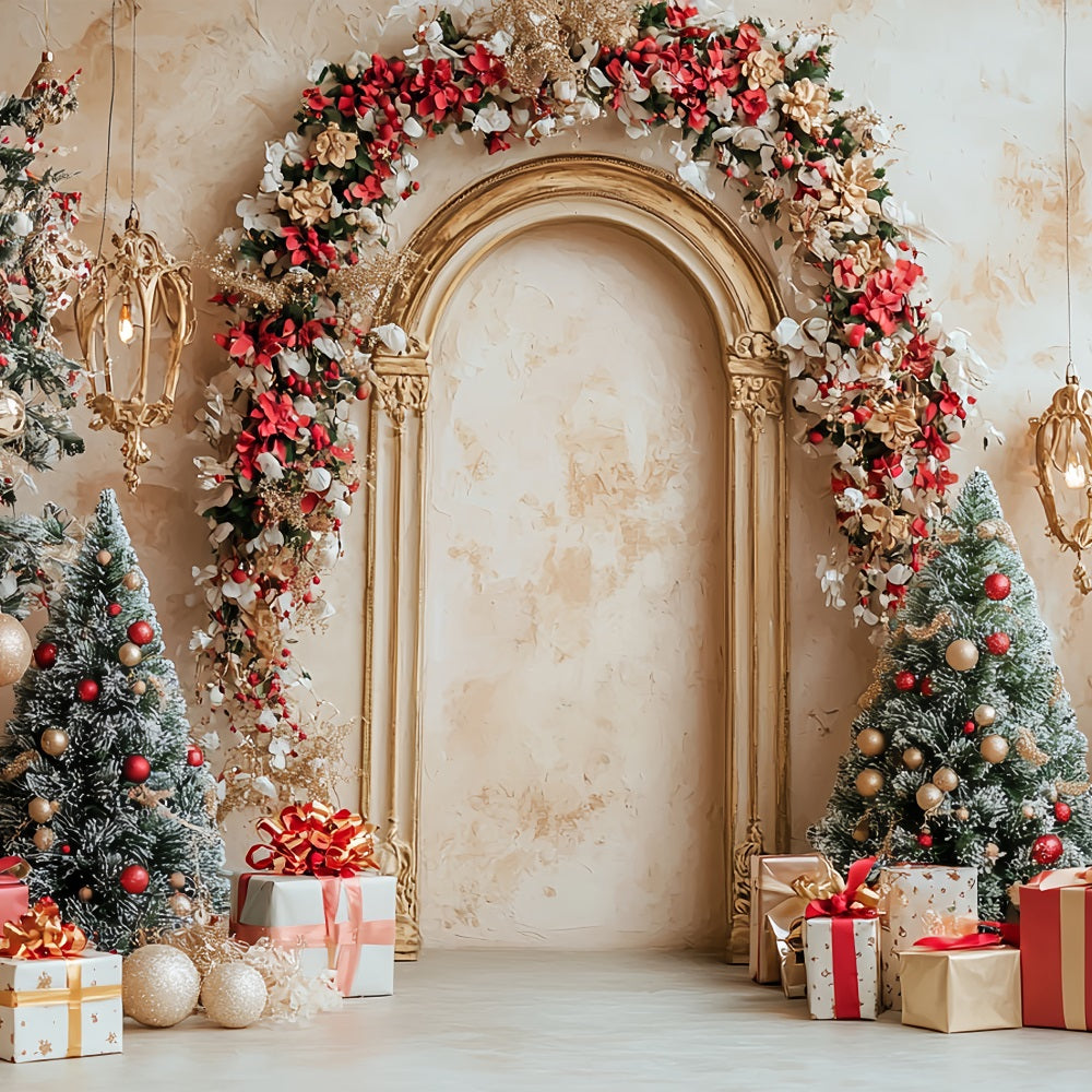 Christmas Backdrop Decoration Ideas Gifts Backdrop UK BRP10-141