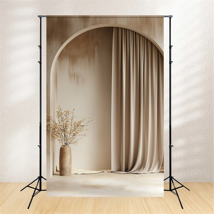 Bohemian Backdrop Vintage Arch Draped Curtain Backdrop UK BRP10-605