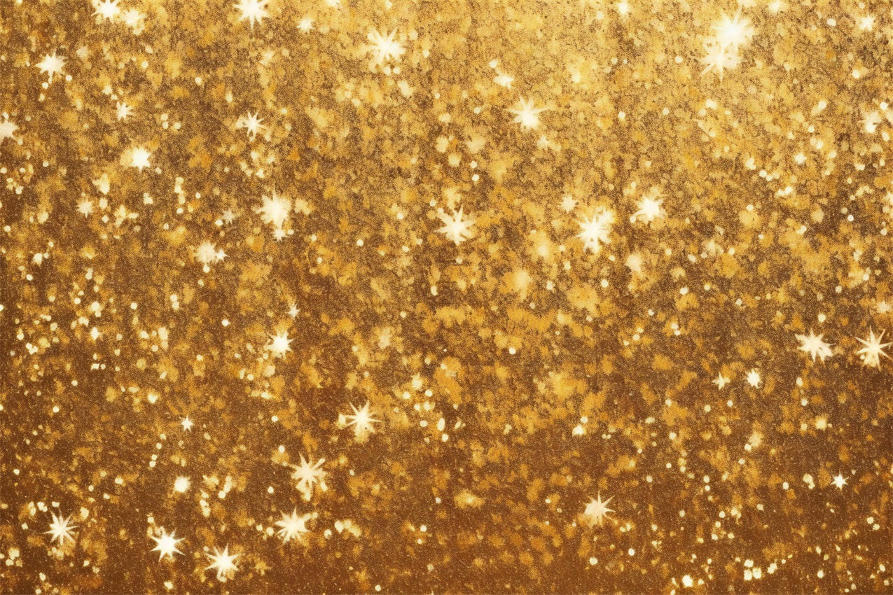 Christmas Photo Backdrop Gold Glitter Glow Bokeh Backdrop UK BRP11-137