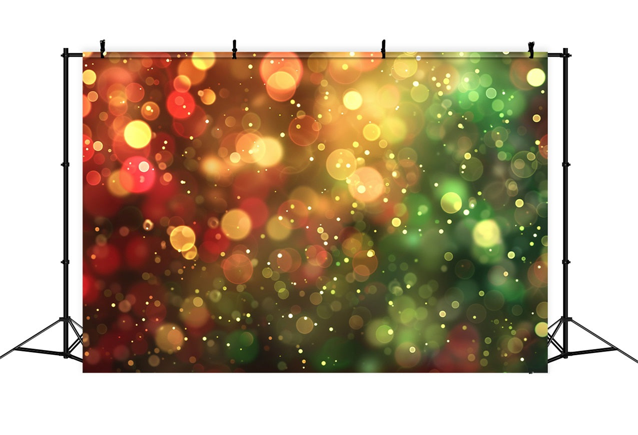 Christmas Backdrop Ideas Bokeh Lights Sparkle Backdrop UK BRP11-142