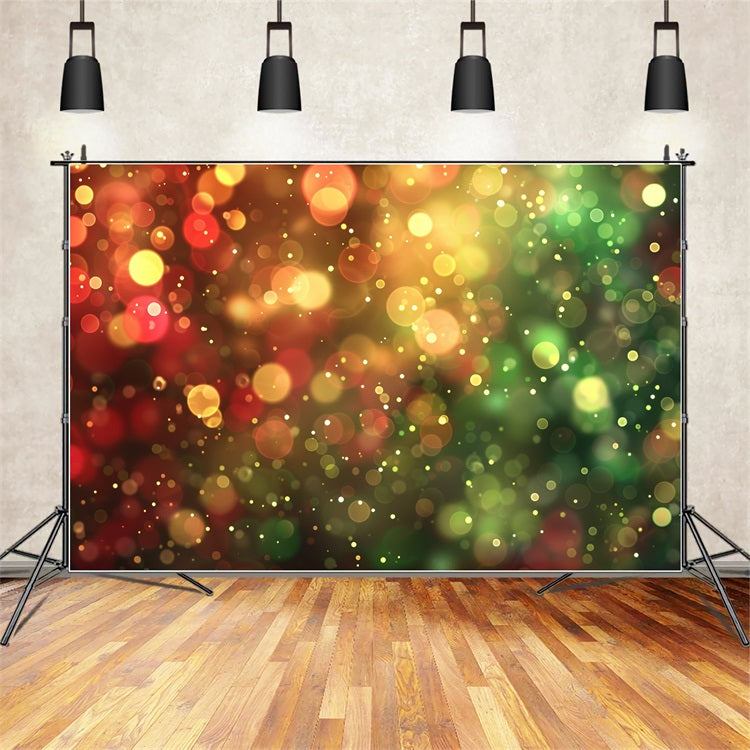 Christmas Backdrop Ideas Bokeh Lights Sparkle Backdrop UK BRP11-142