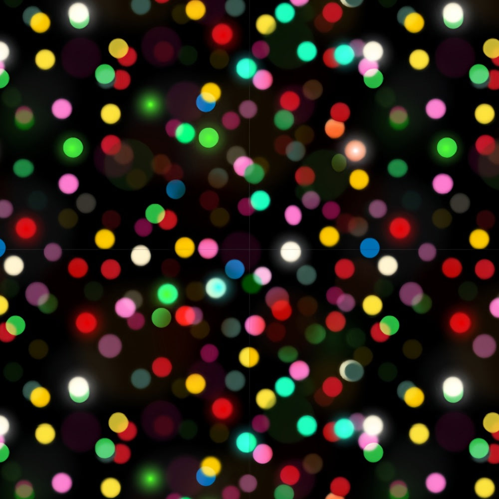 Christmas Scene Backdrop Colorful Bokeh Photography Backdrop UK BRP11-150