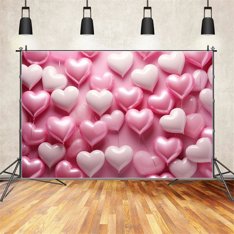 Backdrop Valentine Heart Balloon Arrangement Backdrop UK BRP11-299