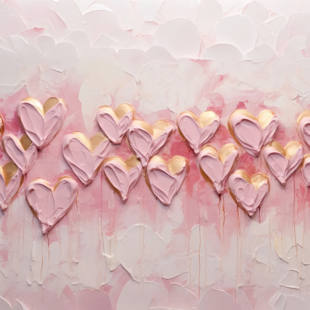 Valentines Photo Backdrop Ideas Hearts Dripping Texture Backdrop UK BRP11-455