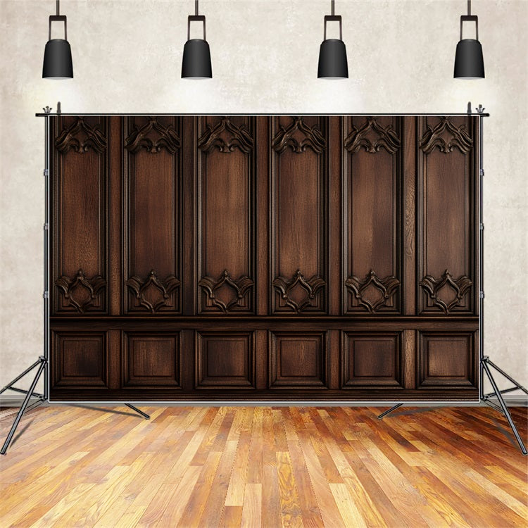 Photography Vintage Backdrops Retro Wall Wood Panel Backdrop UK BRP11-566