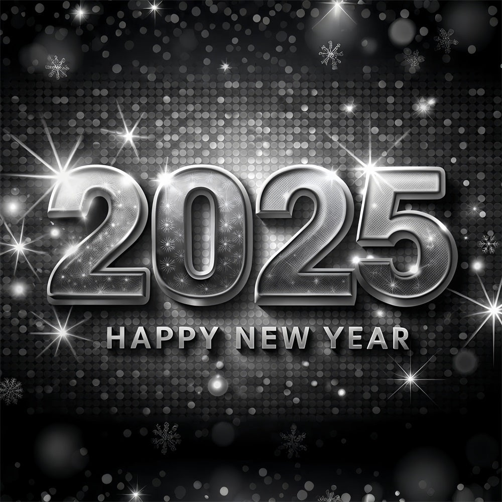 New Year Backdrops 2025 Glittery Celebration Backdrop UK BRP12-106