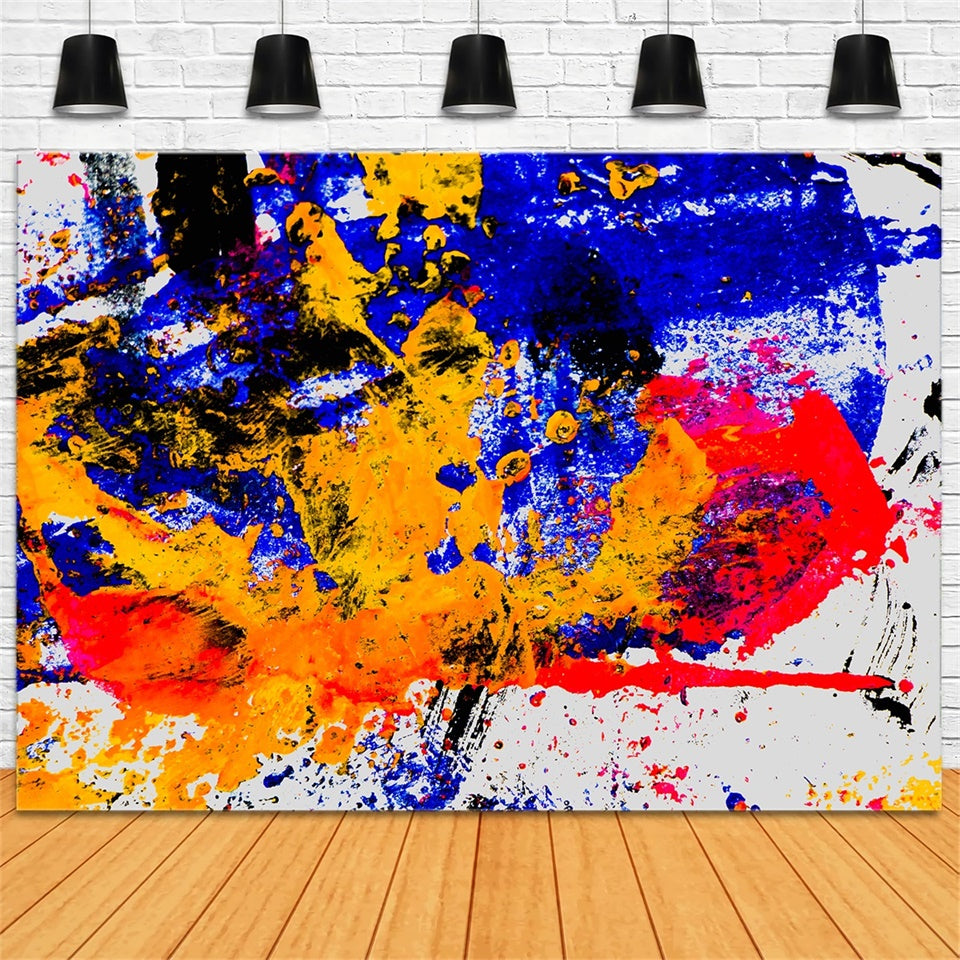 Graffiti Photo Backdrops Abstract Color Blend Backdrop UK BRP12-158