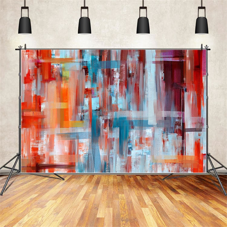 Graffiti Photography Backdrops Abstract Striped Art Backdrop UK BRP12-160