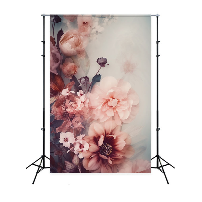 Maternity Backdrops Fine Art Flower Wall Backdrop UK BRP12-31