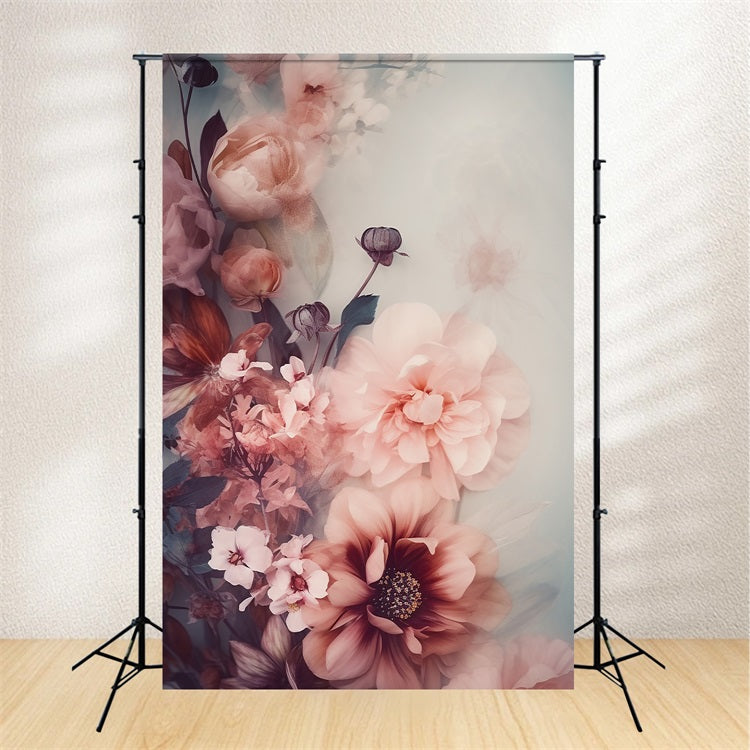 Maternity Backdrops Fine Art Flower Wall Backdrop UK BRP12-31