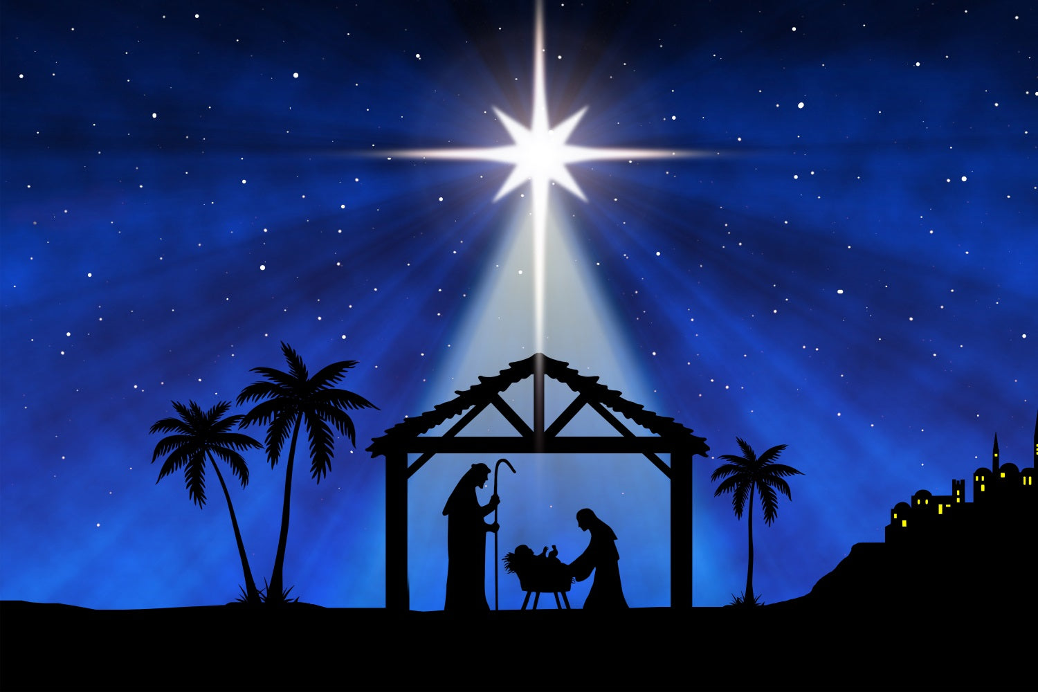 Nativity Backdrop Ideas Bethlehem Star Manger Scene Backdrop UK BRP12-442