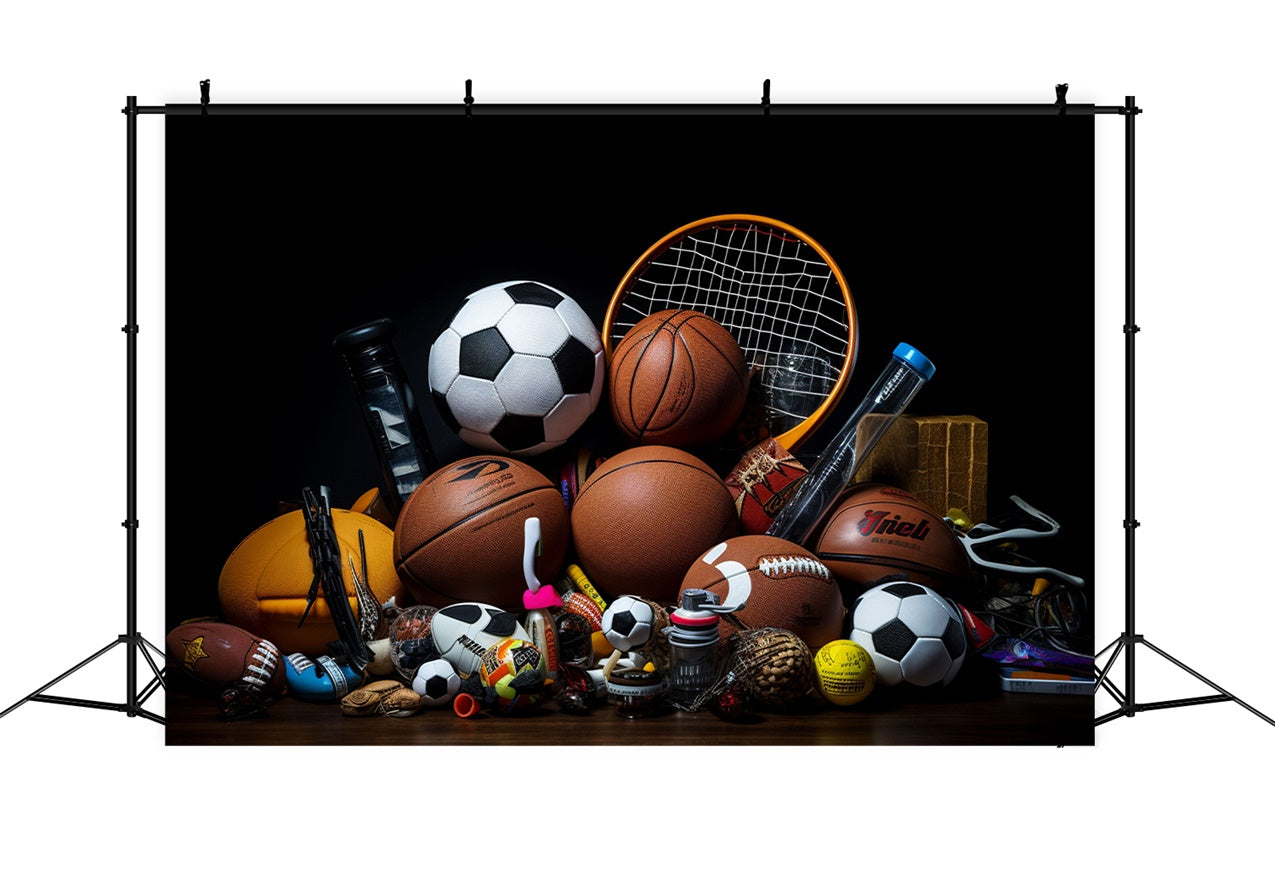 Backdrops For Sports Balls Collection Photography Backdrop UK BRP12-577