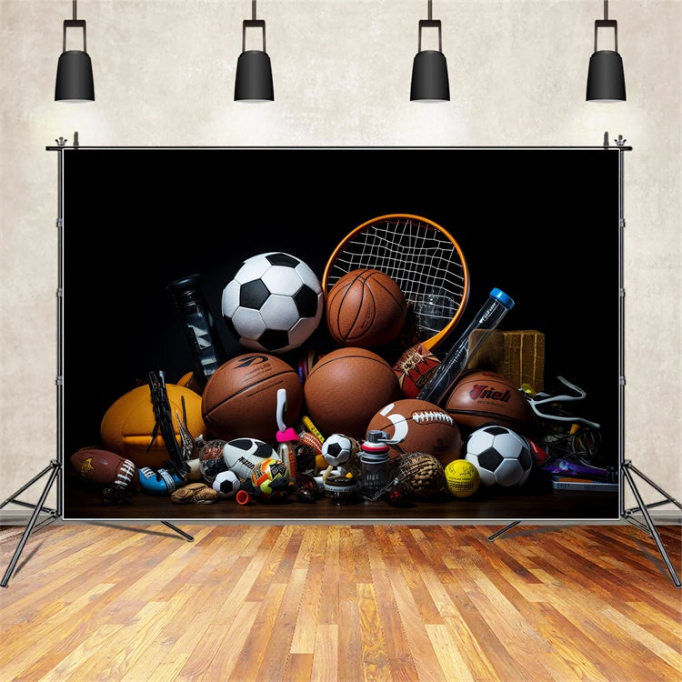 Backdrops For Sports Balls Collection Photography Backdrop UK BRP12-577