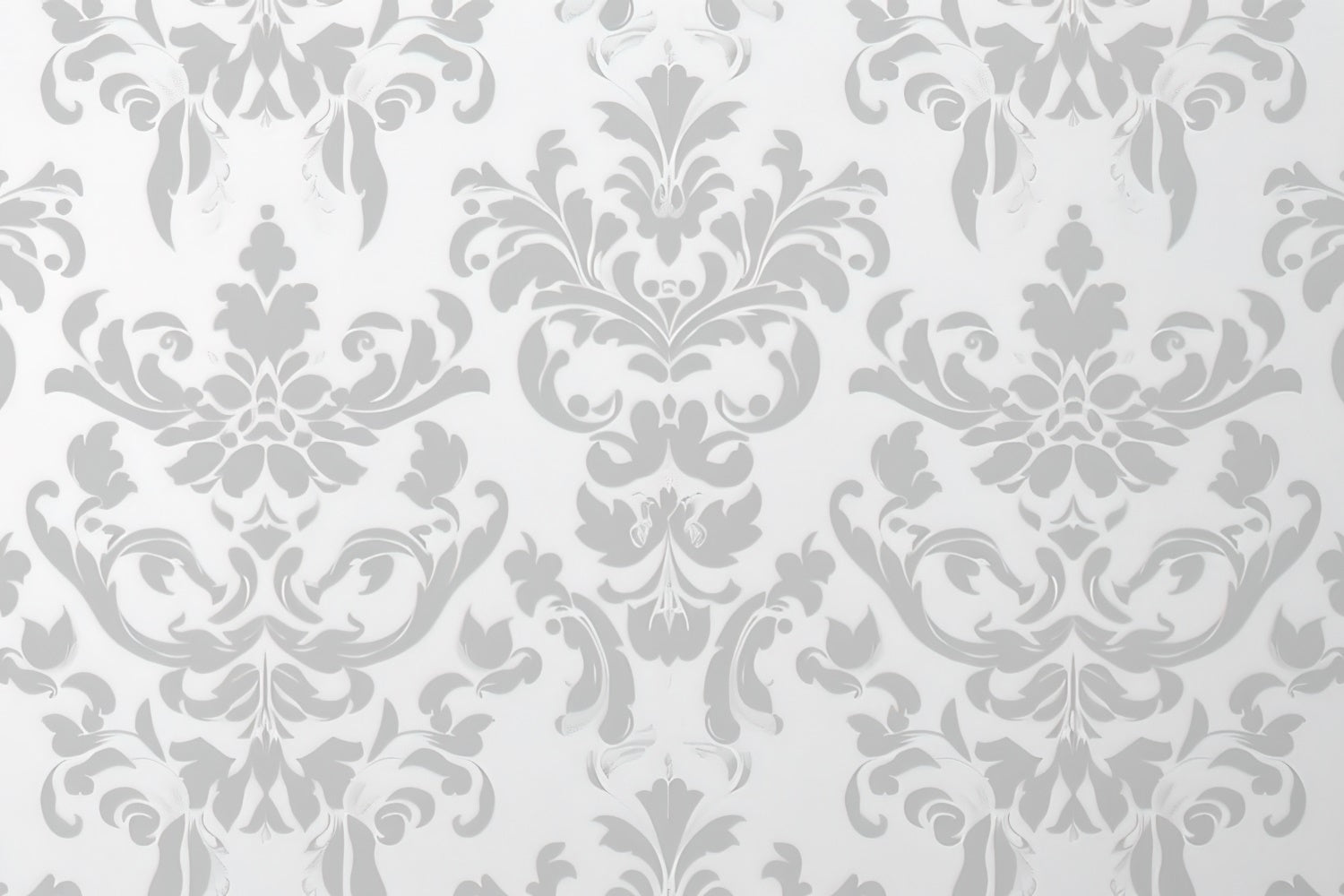 Damask Photography Backdrop Delicate Floral Curved Pattern Backdrop UK BRP12-600