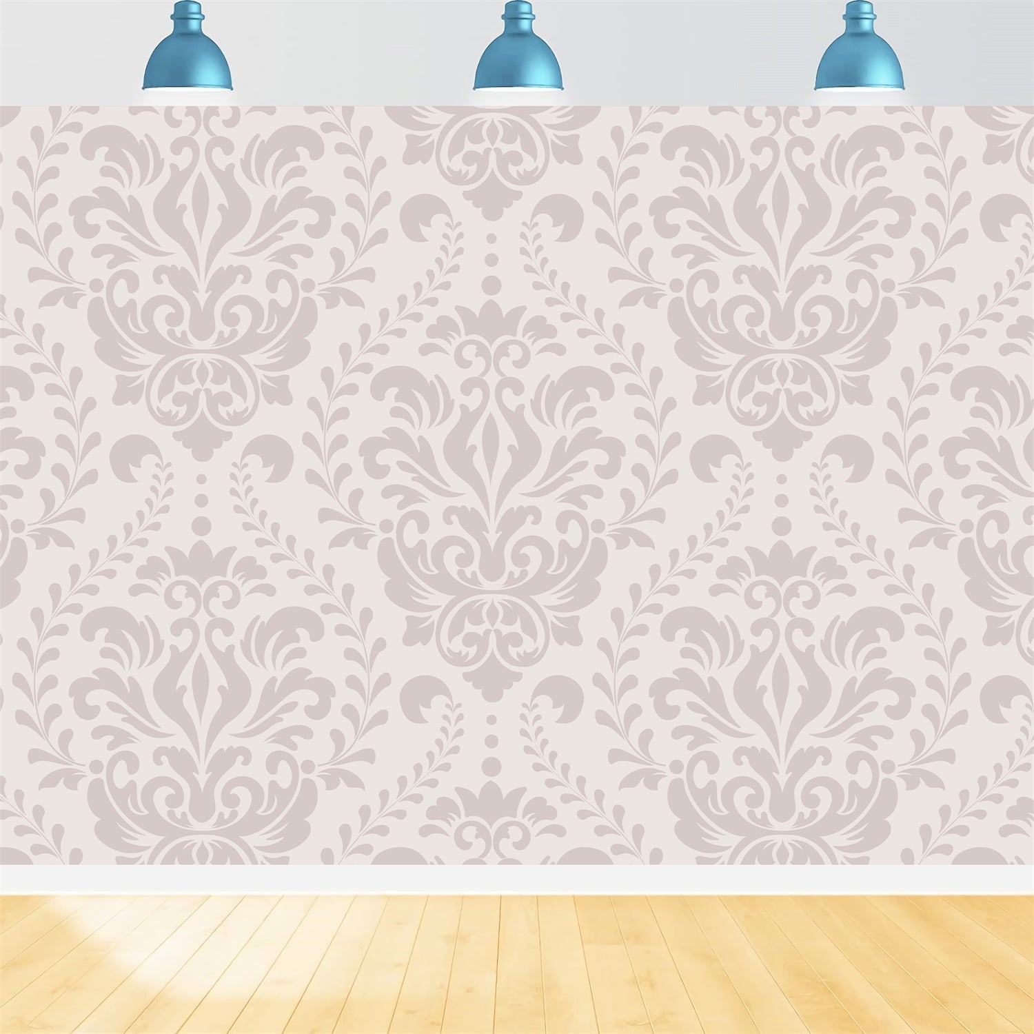 Damask Backdrops Photography Delicate Symmetrical Vintage Backdrop UK BRP12-605