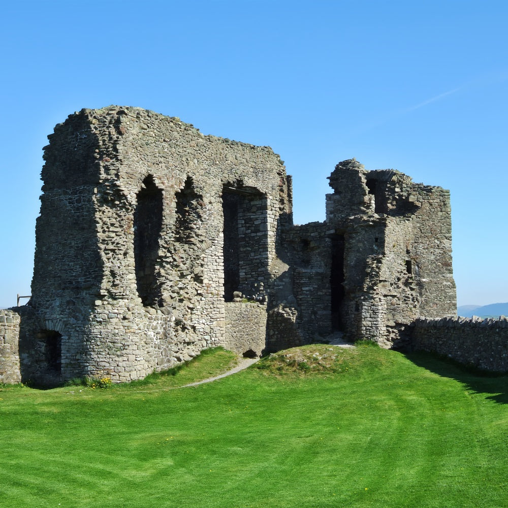 Architecture Backdrop Ancient Castle Ruins Sky Backdrop UK BRP12-643