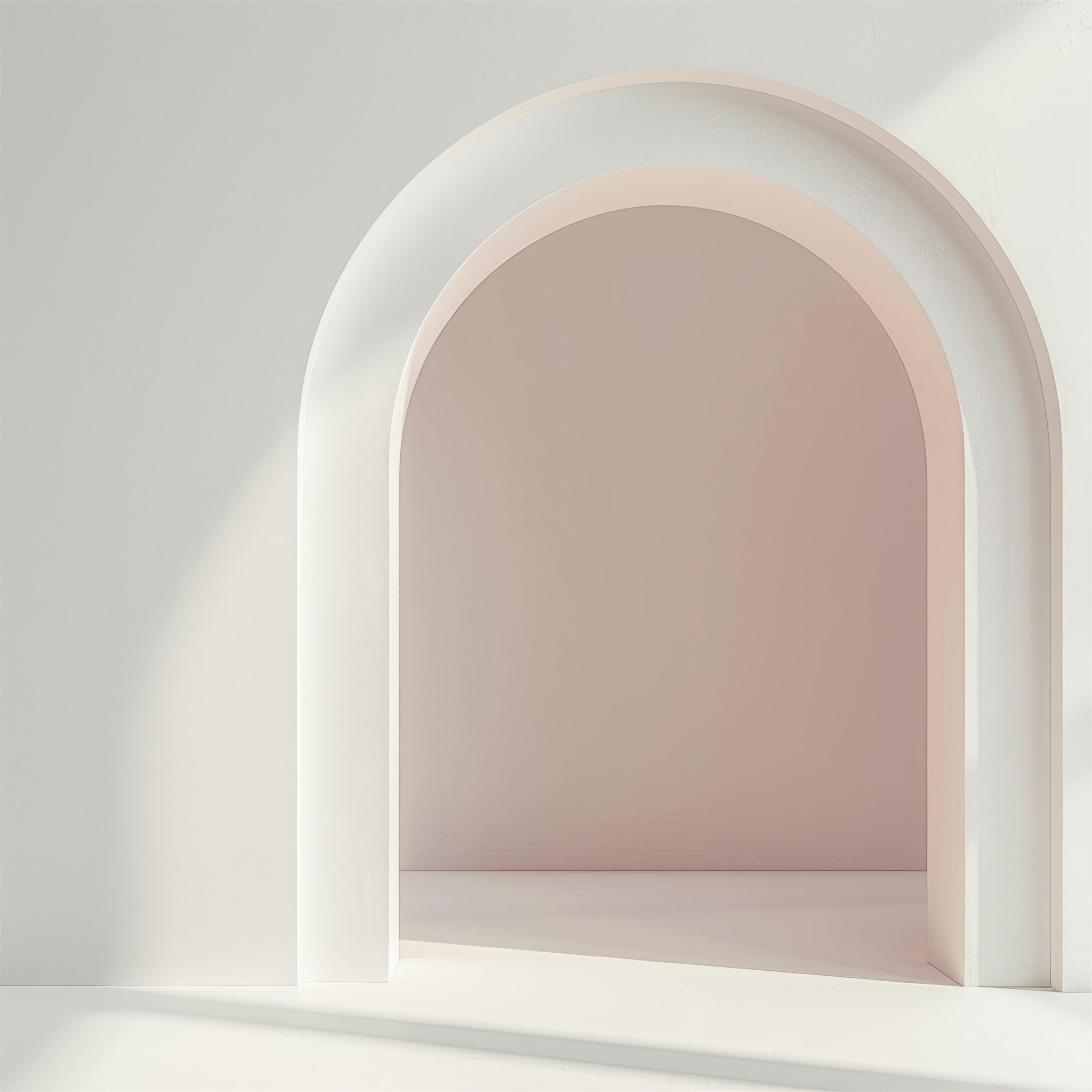 Architecture Backdrop Pastel Minimalist Archway Scene Backdrop UK BRP12-674