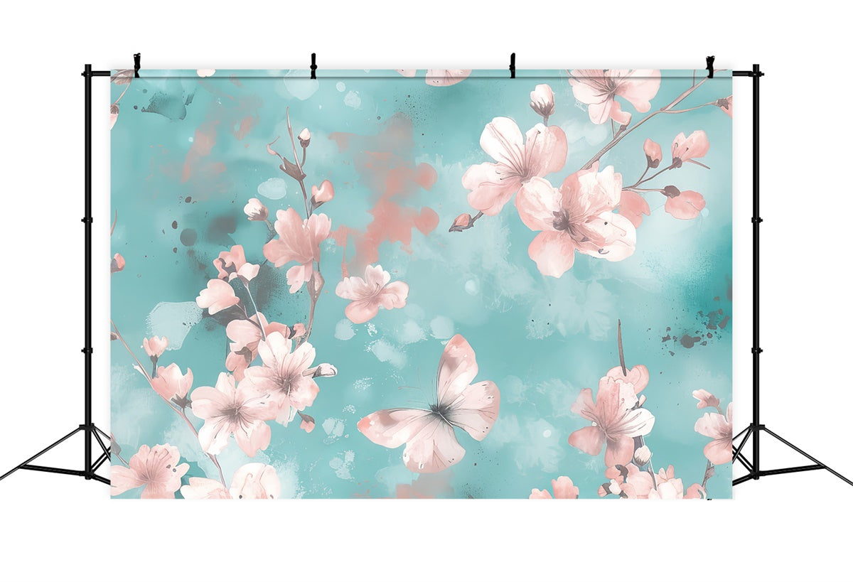 Flower Backdrop Photography Dreamy Watercolor Floral Backdrop UK BRP2-62