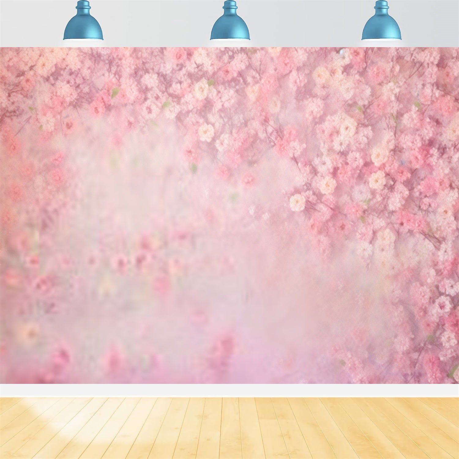 Flower Backdrop Soft Blush Blossom Photography Backdrop UK BRP2-65