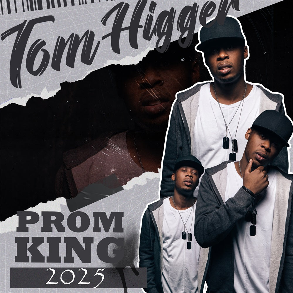 Prom Photo Backdrop Urban Style Custom Party Graduation Backdrop UK BRP5-236