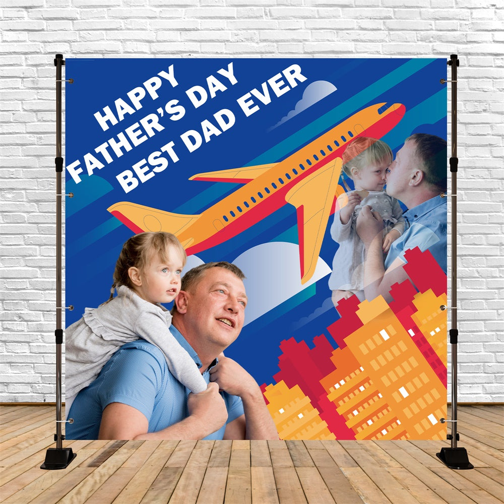 Happy Father's Day Backdrop Urban Flight Customized Backdrop UK BRP5-54