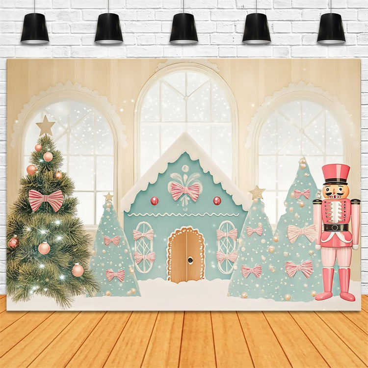 Christmas Backdrops Sale Nutcracker Sugar Shack Backdrop UK BRP57-142