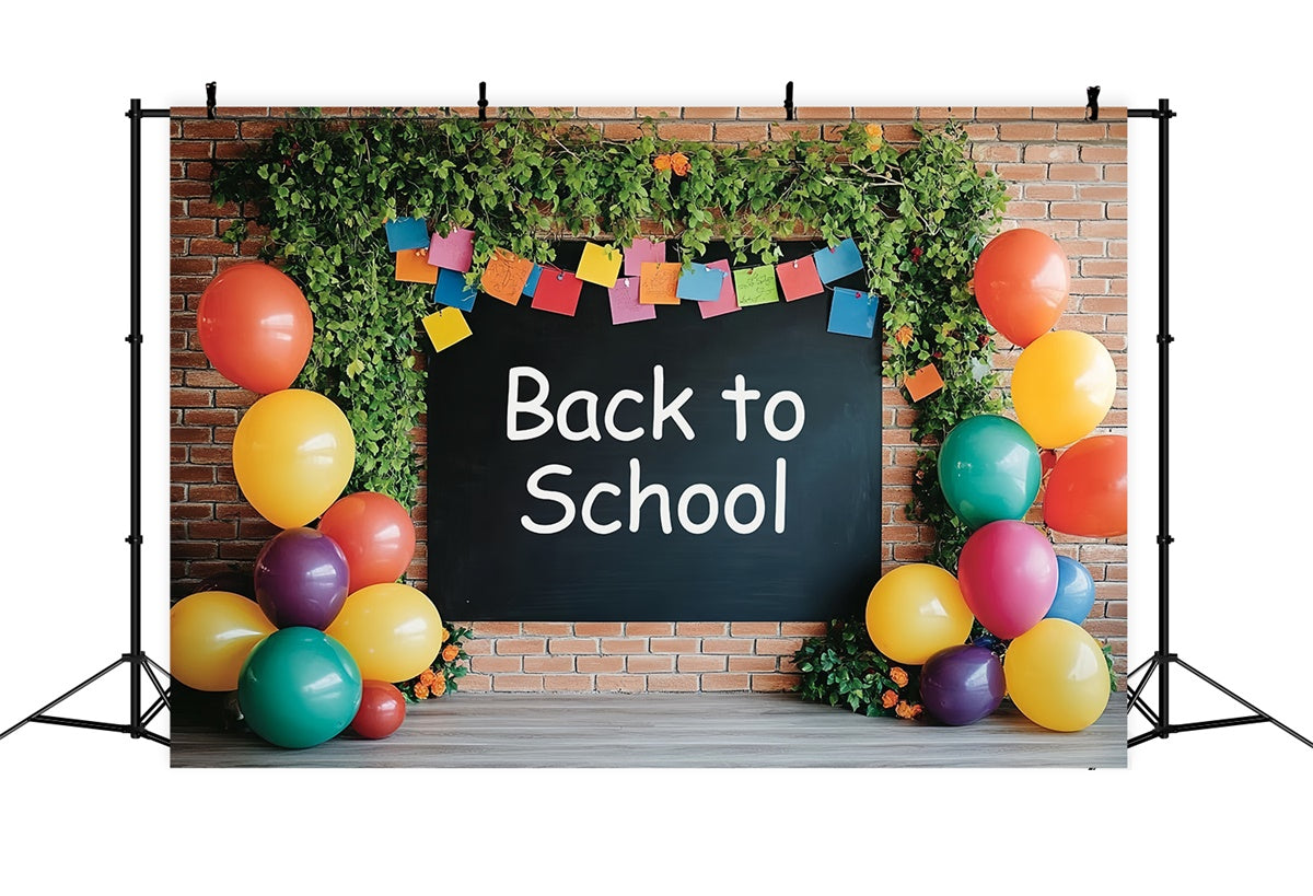 School Photo Backdrops Brick School Bash Backdrop UK BRP57-20